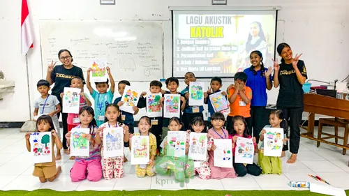 Rekoleksi KB-TK B Kanisius Cungkup, Salatiga di KPTT Salatiga